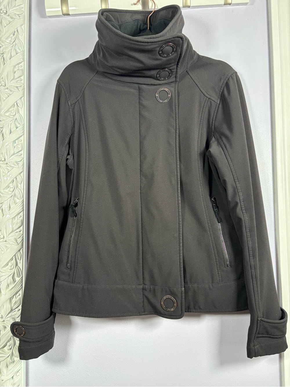 lululemon athletica Audrey High Funnel Collar Fleeced Lined Utility Jacket 8